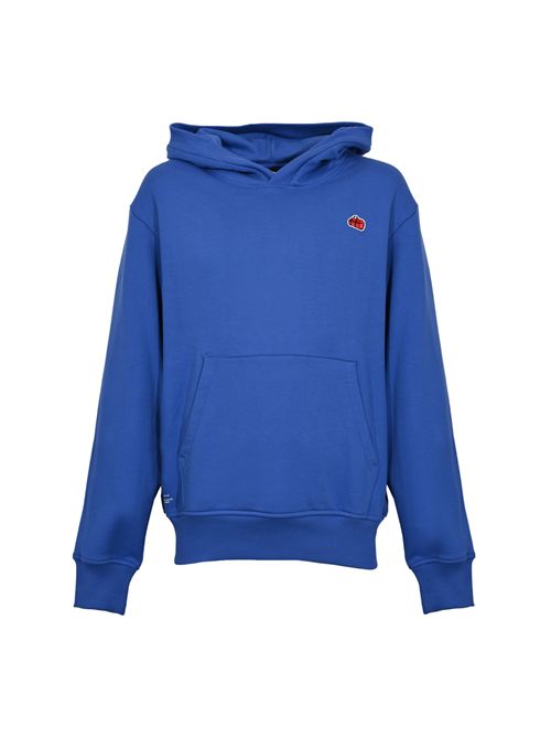 Felpa in cotone con patch ricamo bag Blu The North Face | NF0A8EU8CZ61